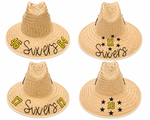 Load image into Gallery viewer, SIXERS Lax Sun Hats with Black Rope
